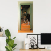 階段グループ、Charles Willson Peale ポスター (ホームオフィス)