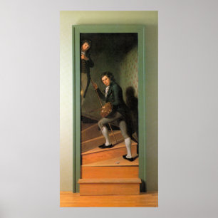 階段グループ、Charles Willson Peale ポスター