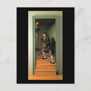 階段グループ、Charles Willson Peale ポストカード