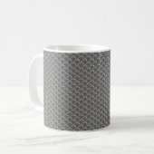 階段パターンの階段 コーヒーマグカップ (正面左)