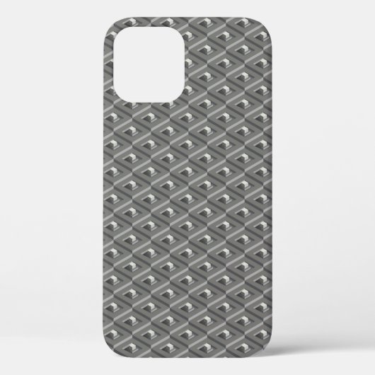 階段パターン内の階段 Case-Mate iPhoneケース (裏面)