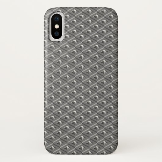 階段パターン内の階段 Case-Mate iPhoneケース (裏面)