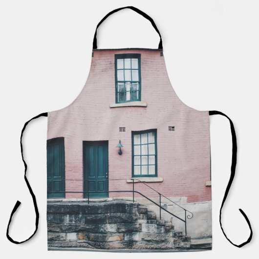 階段付き建物の写真 エプロン (正面)