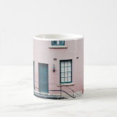 階段付き建物の写真 コーヒーマグカップ (中央)