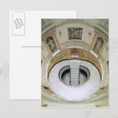 階段吹き抜け、c.1776を構築 ポストカード (正面/裏面)