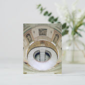 階段吹き抜け、c.1776を構築 ポストカード (スタンド正面)