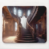 階段幽霊のよく出る付きマンション マウスパッド (正面)