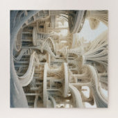 階段渦 ジグソーパズル (横)