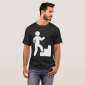 階段登りトリビュートワークアウト Tシャツ (正面フル)