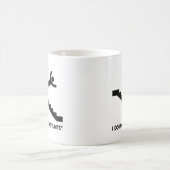階段私の自身の発育阻害 コーヒーマグカップ (中央)