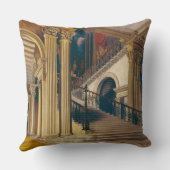 階段箱、「歴史からのBuckinghamの家、の クッション (裏面)