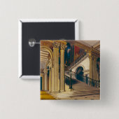 階段箱、「歴史からのBuckinghamの家、の 缶バッジ (正面&裏面)