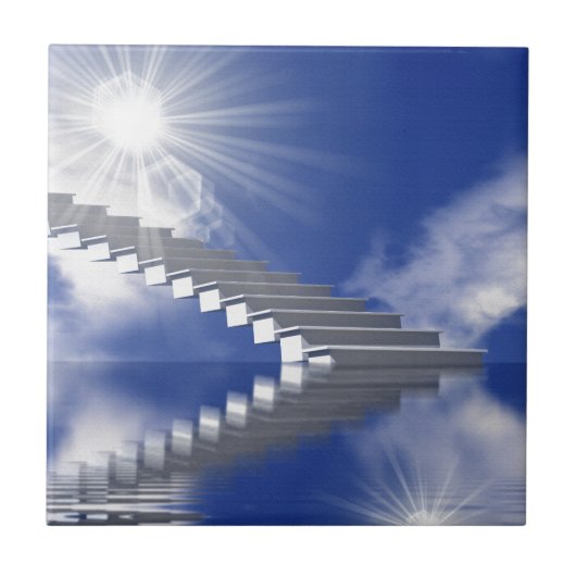 階段 タイル (正面)