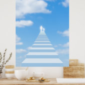 階段 ポスター (キッチン)