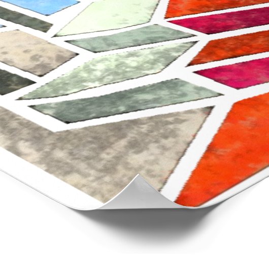 階段 ポスター (角)