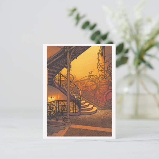階段 ポストカード (スタンド正面)