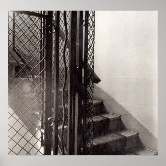 階段(建物) ポスター (正面)