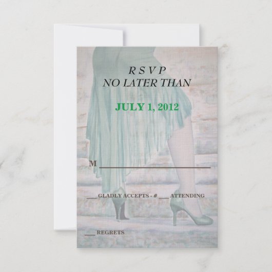 階段.... | 招待状 (正面)