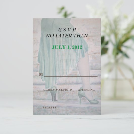 階段.... | 招待状 (スタンド正面)