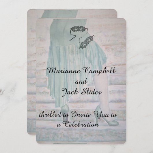 階段… 招待状 (正面/裏面)