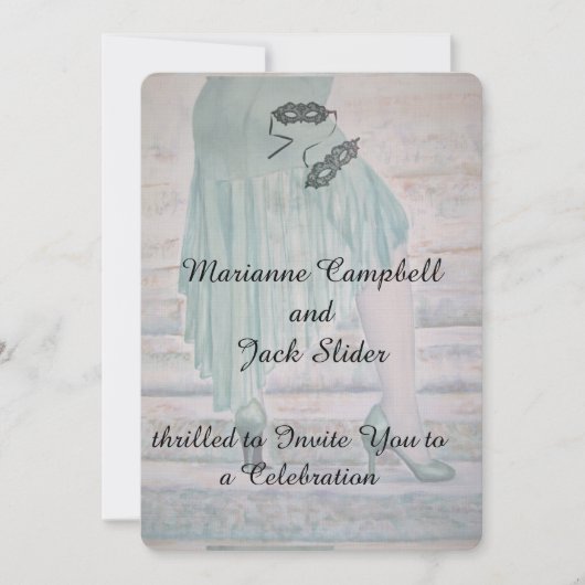 階段… 招待状 (正面)