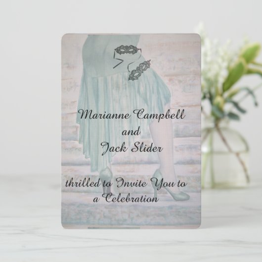 階段… 招待状 (スタンド正面)