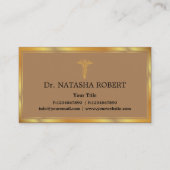 階級と医エレガント学の気にアポイントメントカード 予約カード (正面)