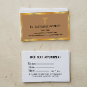 階級と医エレガント学の気にアポイントメントカード 予約カード