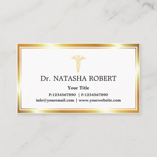 階級と医エレガント学の気にアポイントメントカード 予約カード (正面)