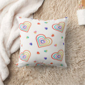 階調ハート クッション (ブランケット)