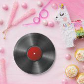 隔離されたレコード ペーパープレート (パーティー)