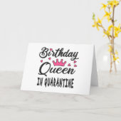 隔離のバースデークイーン カード (黄色い花)