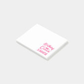 隔離のバースデークイーン ポストイット (アングル)