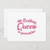 隔離の誕生日女王 ポストカード (正面/裏面)