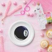 隔離八球 ペーパープレート (パーティー)