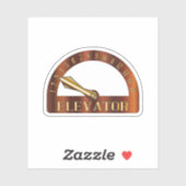 隔離型エレベーターの床インジケータ シール (シート)