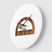 隔離型エレベーターの床インジケータ ラージ壁時計 (傾斜)