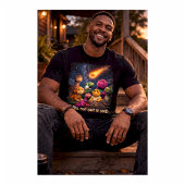 隕石の到来に気づいた恐竜たち Tシャツ