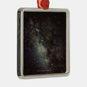 隕石の縞 メタルオーナメント (右)