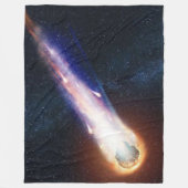 隕石 フリースブランケット (正面)