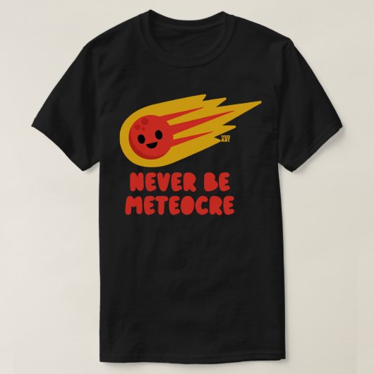 隕石 Tシャツ (デザイン正面)