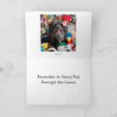 際立って下さい カード (内部)