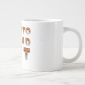 際立って生まれつく ジャンボコーヒーマグカップ (右)