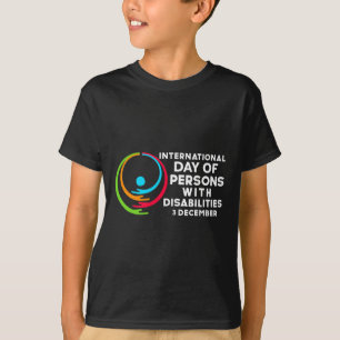 障国際的害者の日7 Tシャツ