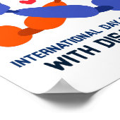 障国際的害者の日 ポスター (角)