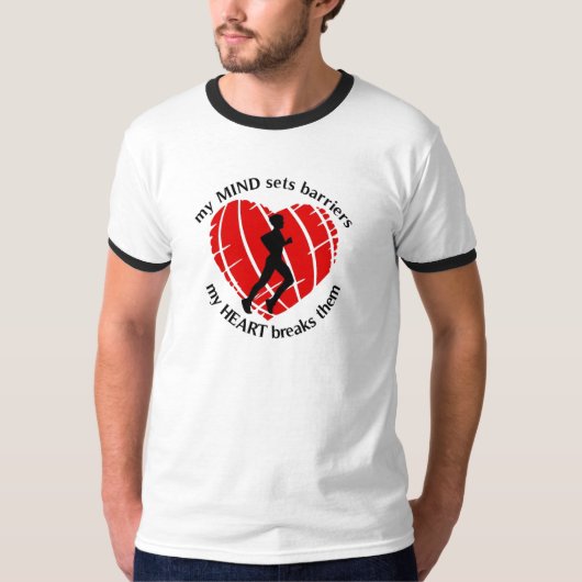 障壁のランナーの信号器のTシャツの破損 Tシャツ (正面)