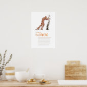 障壁を取り除く：持続可能性の原則ポスター ポスター (キッチン)