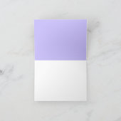 障子の若い女性WINTER 空白の Note カード (内部)