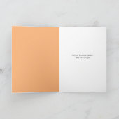 障子越しの若い女性、満月とムーンケーキ  カード (内部)