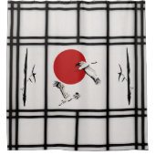 障子 – 竹鶴 シャワーカーテン (正面)